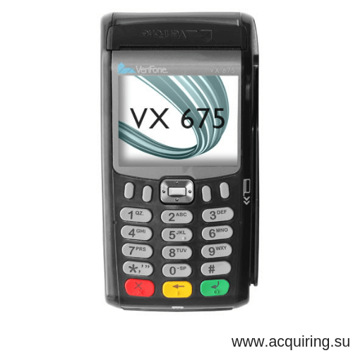 POS-терминал Verifone VX675 (GPRS - SIM карта), комплект Прими Карту в Уфе